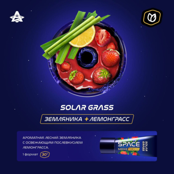 Паста Space Smoke Tobacco Solar Grass 30 гр в Новом Уренгое