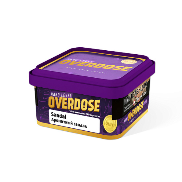 Табак OVERDOSE SANDAL 200 гр в Новом Уренгое