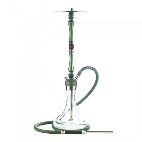 Кальян Hoob Mars Pro British Racing Green X Stainless Steel Prima Pro Дымчатый X Gold в Новом Уренгое