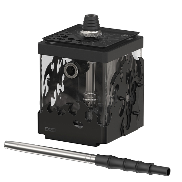 Кальян Alpha Hookah Smart exzo tribal black в Новом Уренгое