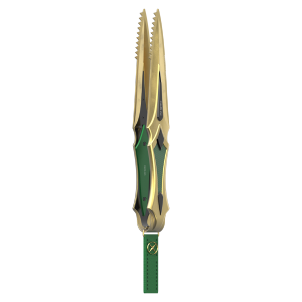 Щипцы MAXX Tongs Emerald Gold в Новом Уренгое