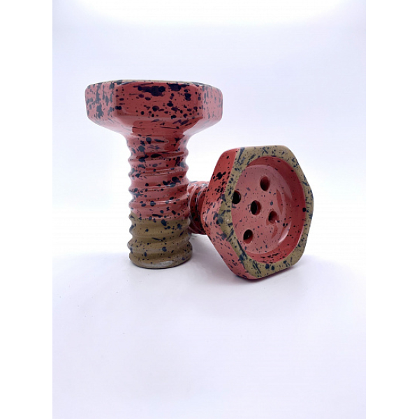Чаша Thor Evil Screw Bowl Clay Красно Розовый в Новом Уренгое