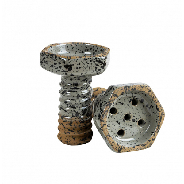 Чаша Thor Evil Screw Bowl Glaze  Серый в Новом Уренгое