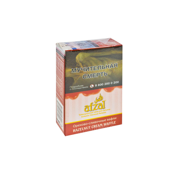 Табак AFZAL HAZELNUT CREAM WAFFLE 40 гр в Новом Уренгое