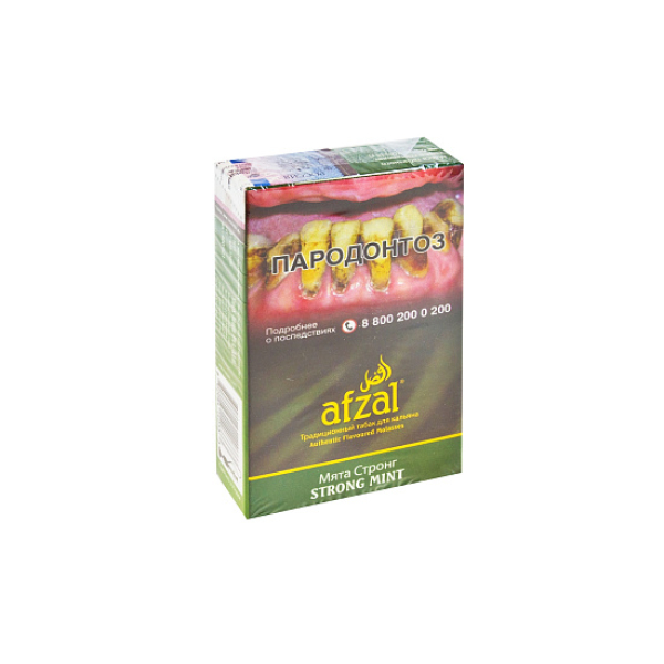 Табак AFZAL STRONG MINT 40 гр в Новом Уренгое