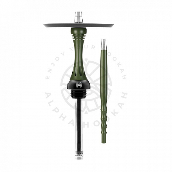 Кальян Alpha Hookah X Olive Зелёный (42 см) в Новом Уренгое