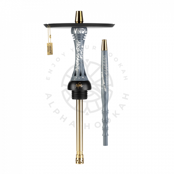 Кальян Alpha Hookah X VNDL Nardo Grey Серый (42 см) в Новом Уренгое