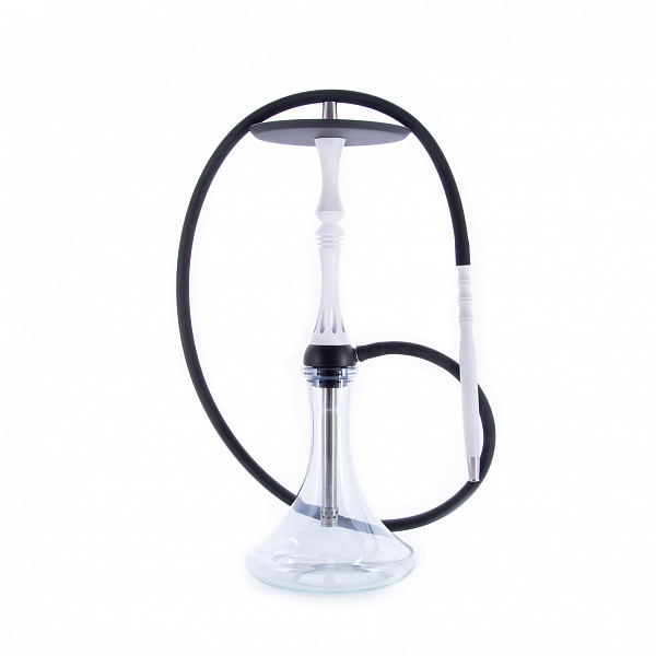Кальян Alpha Hookah Kappa Snow White (Белый, 56 см) в Новом Уренгое