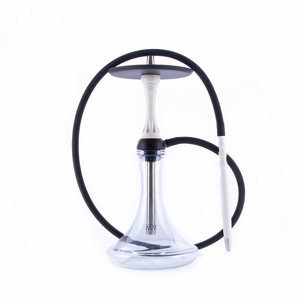 Кальян Alpha Hookah X SS Neon (Белый, 42 см) в Новом Уренгое