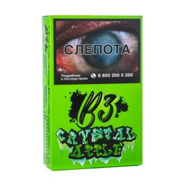 Табак B3 Crystal Apple (Яблоко со льдом) 50 гр в Новом Уренгое