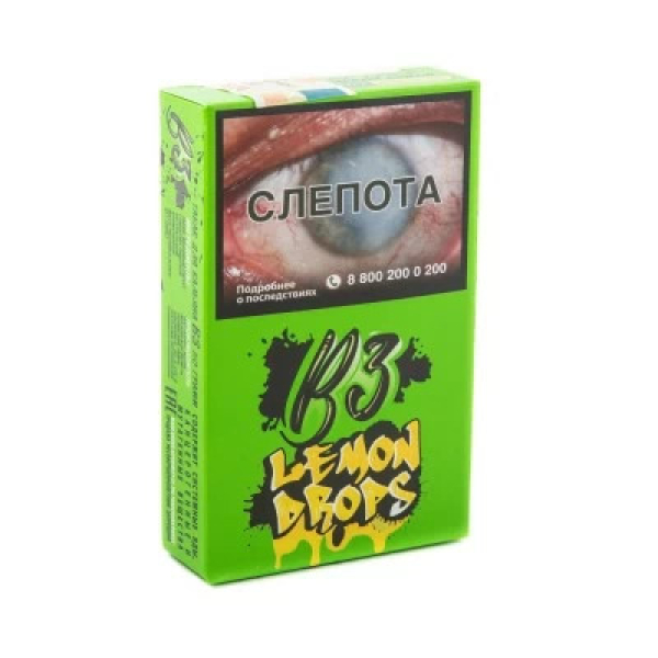Табак B3 Lemon Drops (Лемонные леденцы) 50 гр в Новом Уренгое