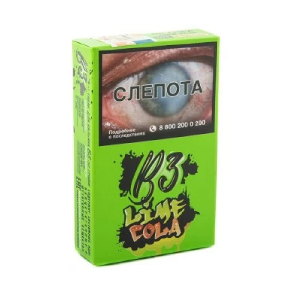 Табак B3 Lime Cola (Лайм Кола) 50 гр в Новом Уренгое