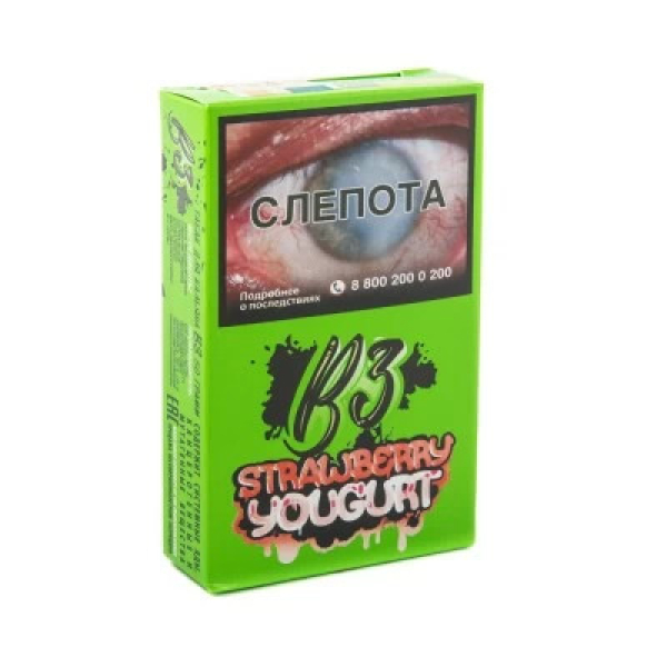 Табак B3 Strawberry Youghurt (Клубничный Йогурт) 50 гр в Новом Уренгое