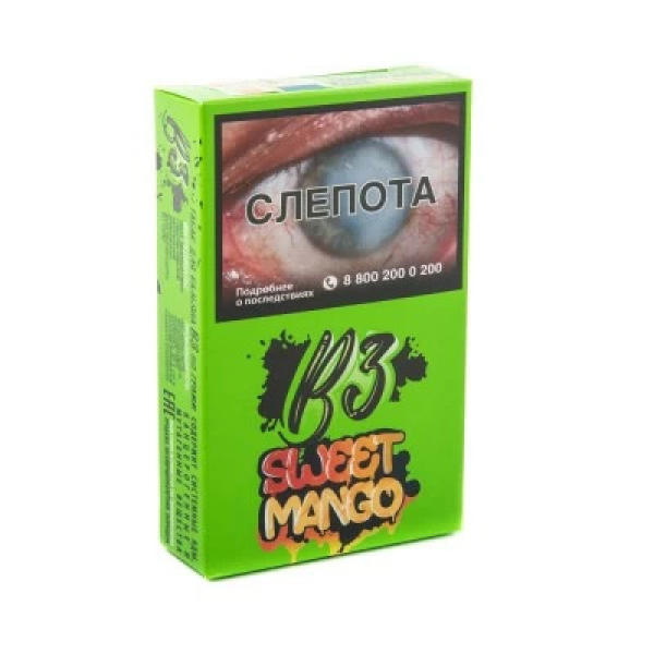 Табак B3 Sweet Mango (Сладкое Манго) 50 гр в Новом Уренгое