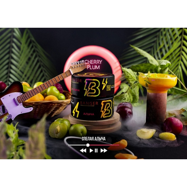 Табак Banger Cherry plum 100 грамм в Новом Уренгое