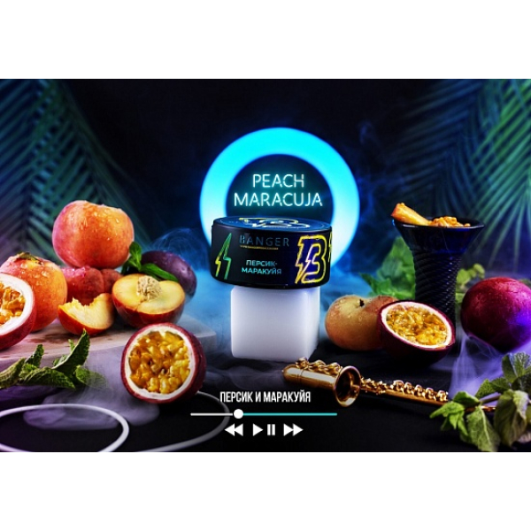 Табак Banger Peach Maracuja 100 грамм в Новом Уренгое