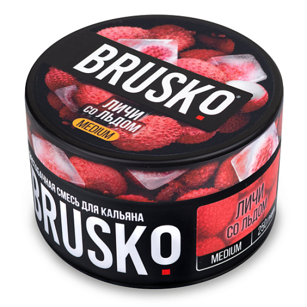 Смесь BRUSKO ЛИЧИ СО ЛЬДОМ (MEDIUM) 250 гр в Новом Уренгое