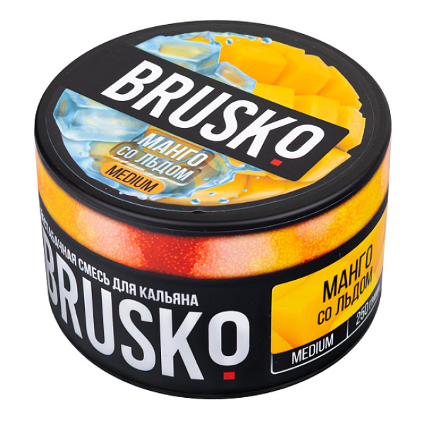 Смесь BRUSKO МАНГО СО ЛЬДОМ (MEDIUM) 250 гр в Новом Уренгое