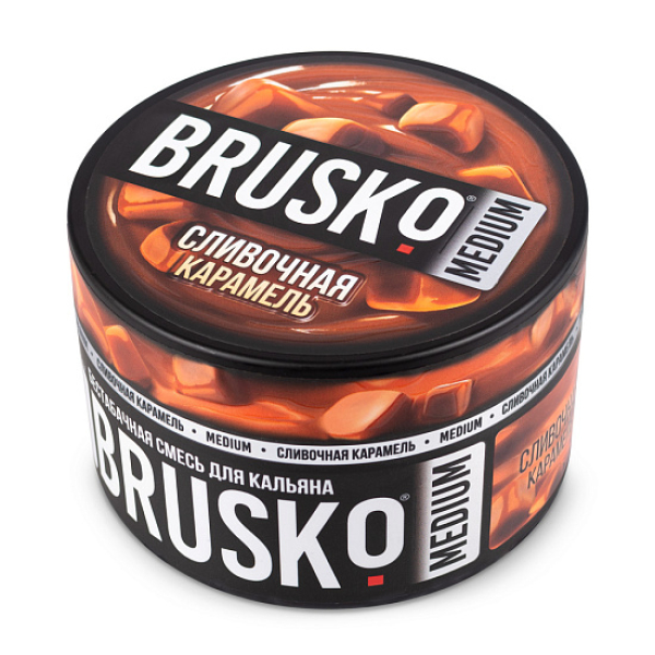 Смесь BRUSKO СЛИВОЧНАЯ КАРАМЕЛЬ (MEDIUM) 250 гр в Новом Уренгое