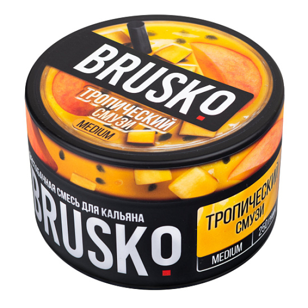 Смесь BRUSKO ТРОПЧЕСКИЙ СМУЗИ (MEDIUM) 250 гр в Новом Уренгое