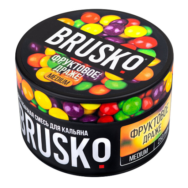 Смесь BRUSKO ФРУКТОВОЕ ДРАЖЕ (MEDIUM) 250 гр в Новом Уренгое