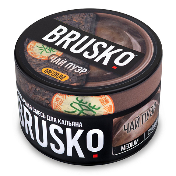Смесь BRUSKO ЧАЙ ПУЭР (MEDIUM) 250 гр в Новом Уренгое