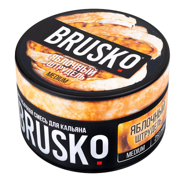 Смесь BRUSKO ЯБЛОЧНЫЙ ШТРУДЕЛЬ (MEDIUM) 250 гр в Новом Уренгое