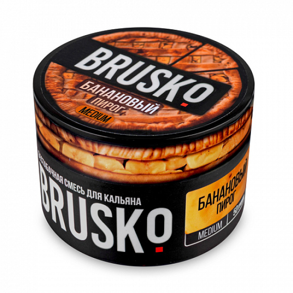 Смесь Brusko Medium Банановый пирог 50 грамм в Новом Уренгое