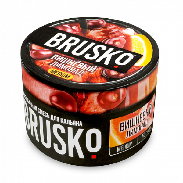 Смесь Brusko Medium Вишневый лимонад 50 грамм в Новом Уренгое