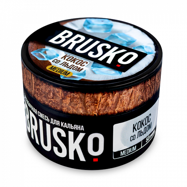 Смесь Brusko Medium Кокос лед 50 грамм в Новом Уренгое