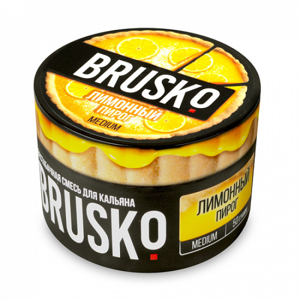 Смесь Brusko Medium Лимонный пирог 50 грамм в Новом Уренгое