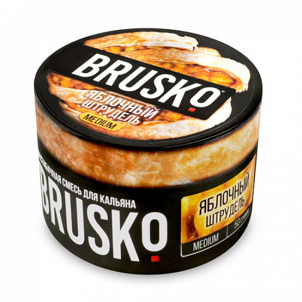 Смесь Brusko Medium Яблочный штрудель 50 грамм в Новом Уренгое