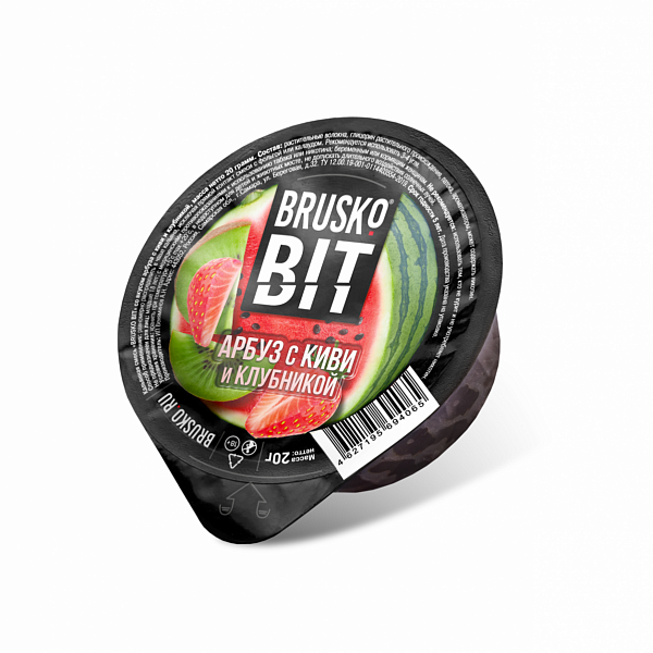 Смесь Brusko BIT Арбуз с Киви и Клубникой 20 гр в Новом Уренгое