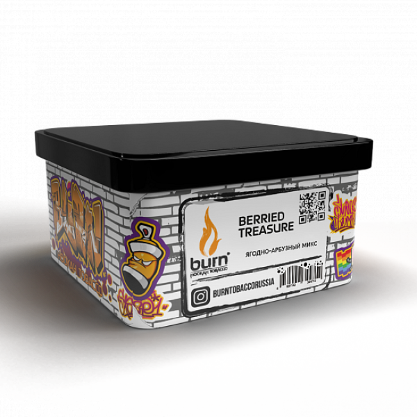 Табак BURN BERIED TREASURE 200 грамм в Новом Уренгое