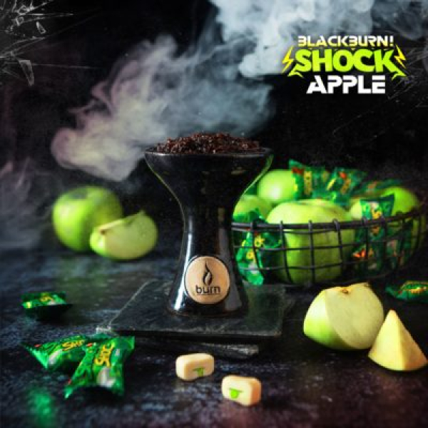 Табак Blackburn Apple Shock 100 грамм в Новом Уренгое