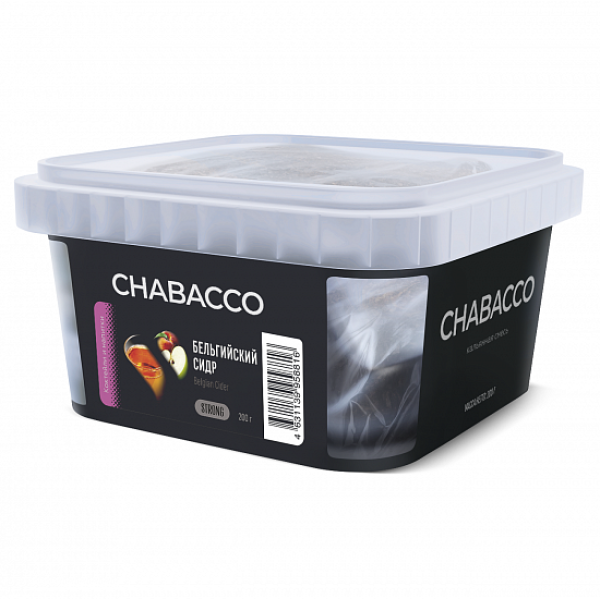 Смесь Chabacco Strong Belgian Cider (Бельгийский Сидр) 200 гр в Новом Уренгое