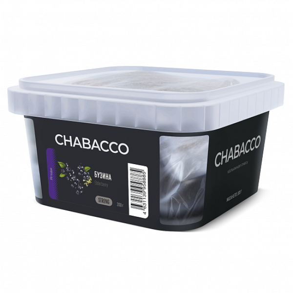 Смесь Chabacco Strong Elderberry (Бузина) 200 гр в Новом Уренгое