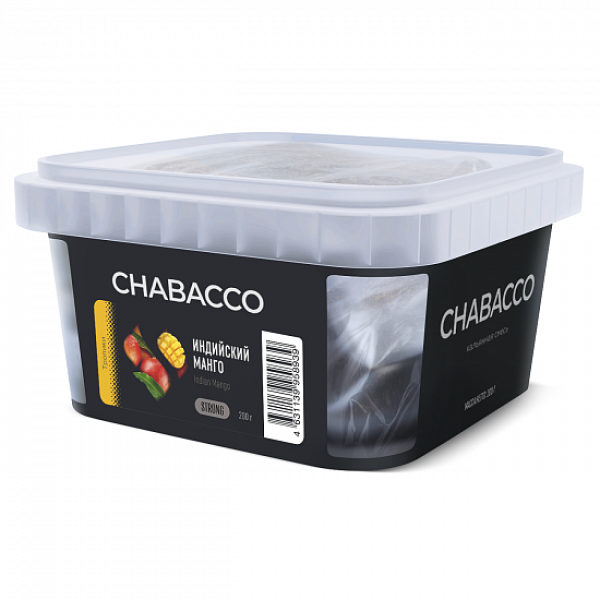 Смесь Chabacco Strong Indian Mango (Индийский манго) 200 гр в Новом Уренгое