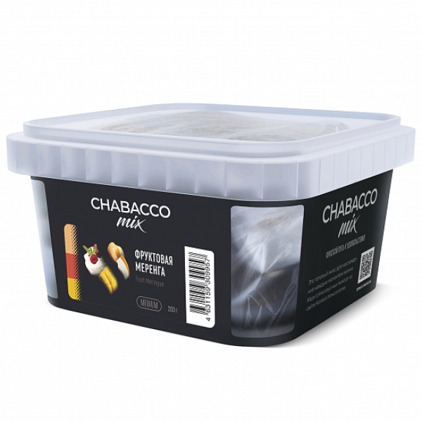 Смесь Chabacco mix Fruit Meringue (Фруктовая Меренга) 200 гр в Новом Уренгое