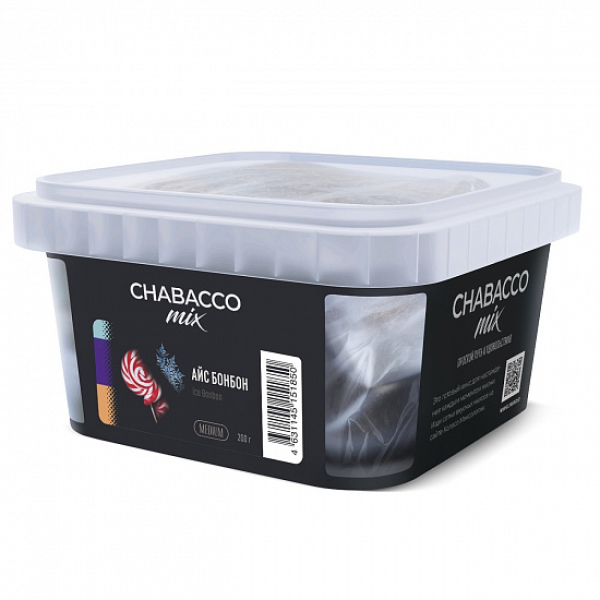 Смесь Chabacco mix Ice Bonbon (Айс Бонбон) 200 гр в Новом Уренгое