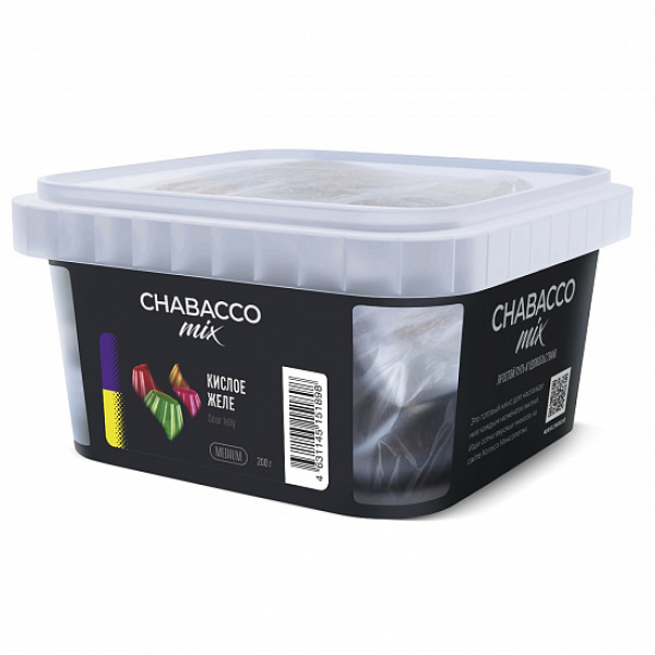 Смесь Chabacco mix Sour Jelly (Кислое Желе) 200 гр в Новом Уренгое