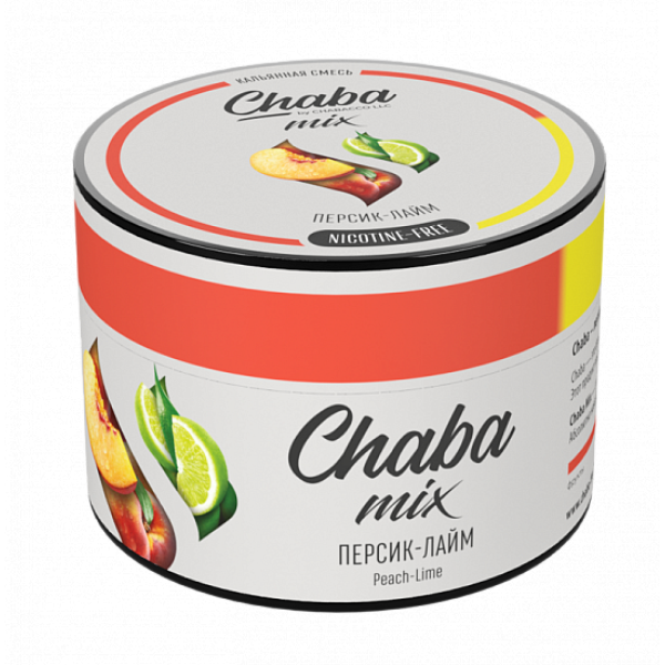 Смесь Chaba mix Peach Lime (Персик Лайм) 50 гр в Новом Уренгое