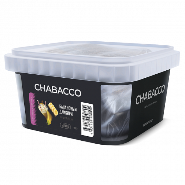Смесь Chabacco Medium Banana Daiquiri (Банановый Дайкири) 200 гр в Новом Уренгое