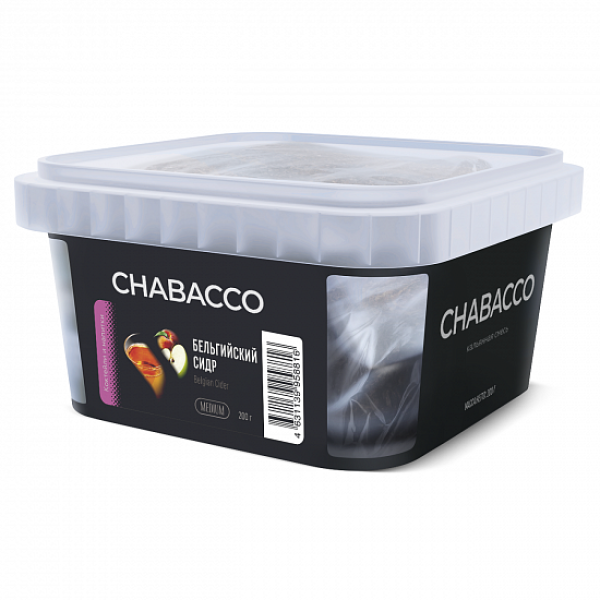 Смесь Chabacco Medium Belgian Cider (Бельгийский Сидр) 200 гр в Новом Уренгое