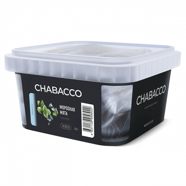 Смесь Chabacco Medium Frosty Mint (Морозная Мята) 200 гр в Новом Уренгое