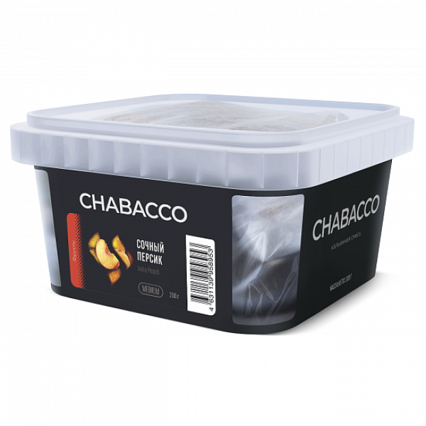 Смесь Chabacco Medium Juicy Peach (Сочный Персик) 200 гр в Новом Уренгое