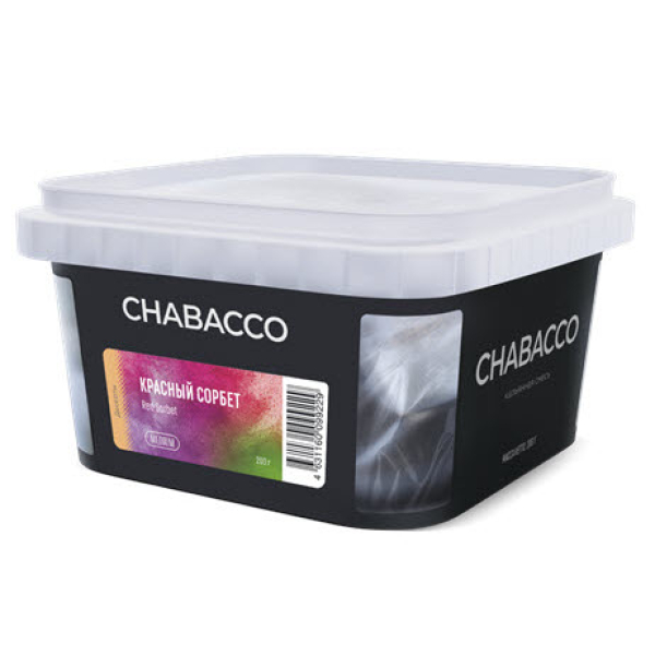 Смесь Chabacco Medium Red Sorbet (Красный Сорбет) 200 гр в Новом Уренгое