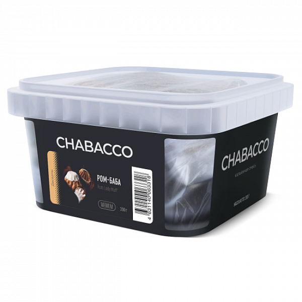Смесь Chabacco Medium Rum Lady Muff (Ром Баба) 200 гр в Новом Уренгое