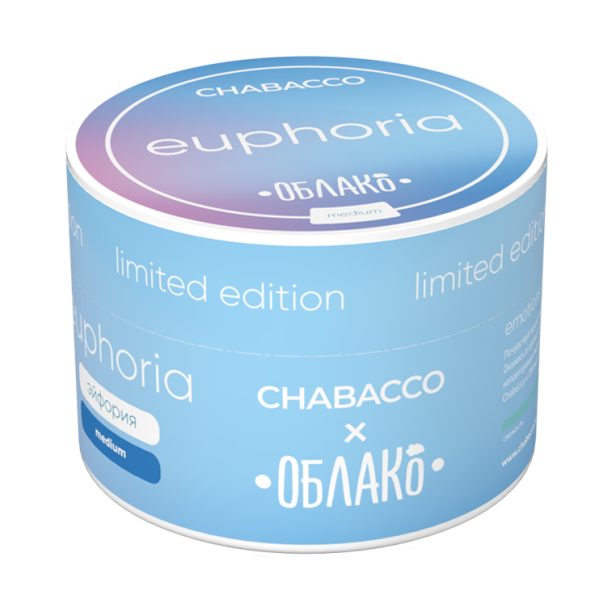 Смесь Chabacco Medium EUPHORIA (ЭЙФОРИЯ) 50 гр в Новом Уренгое