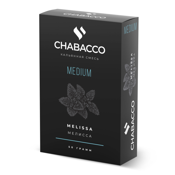 Смесь Chabacco Medium MELISSA (МЕЛИССА) 50 гр в Новом Уренгое